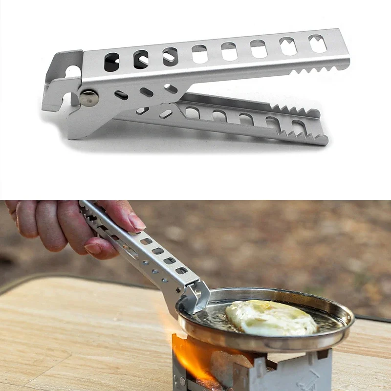 Pour Pot Aluminum - アルミ合金製クリップ、耐熱、ボウル/ポット/キャンプ用クッキングポット用クランプサポート、クッキングポットハンドル、キッチンアクセサリー