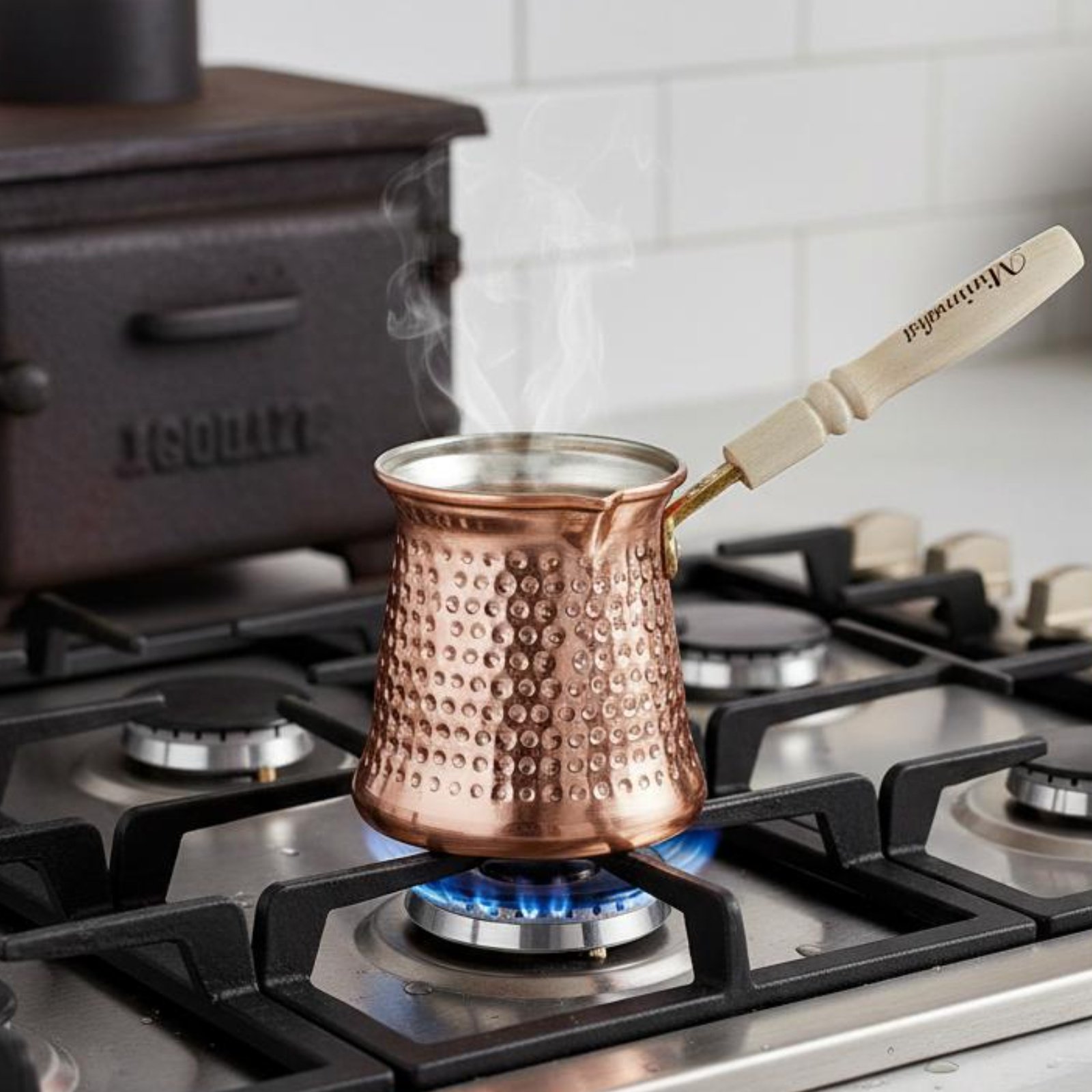 トルココーヒーポット 厚みのあるフレーム セズベ アラビアセ - Pour Pot Aluminum のレビューと価格