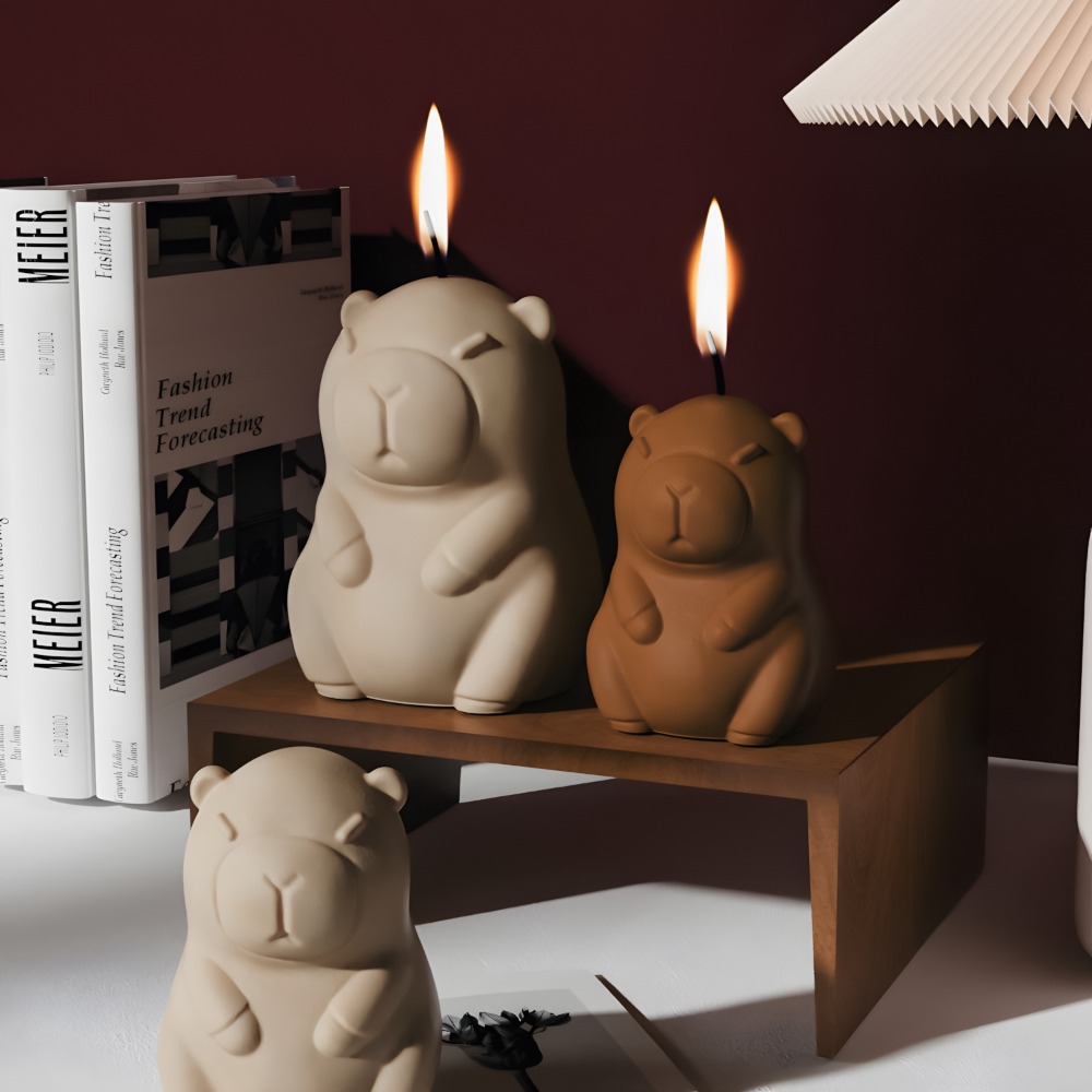 立ちカピバラ香りキャンドルシリコーン型 3D 動物樹脂石膏作 - Candle Making Experience のレビューと価格