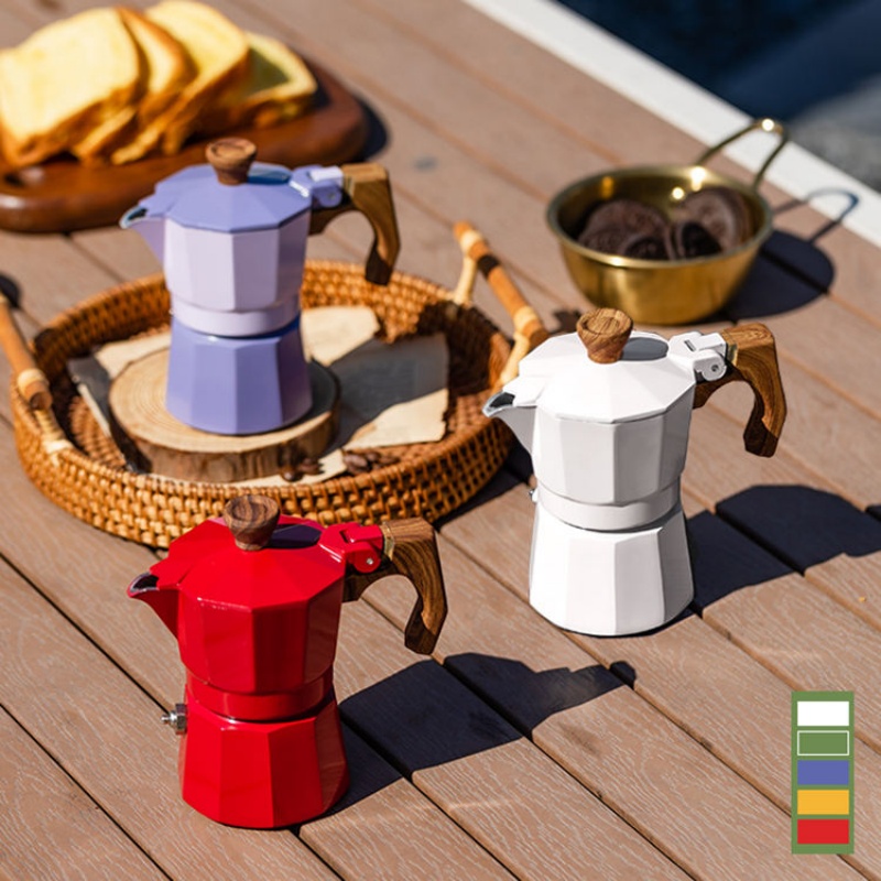 ワンカップモカポットハンドプアオーバーコーヒーメーカー、エス - Pour Pot Aluminum のレビューと価格