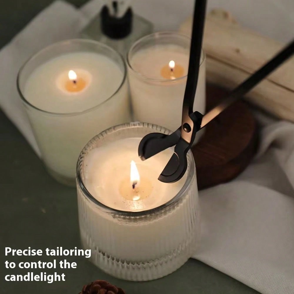ステンレス鋼キャンドル芯トリマー香り付きキャンドル芯はさみマ - Candle Warning Label のレビューと価格