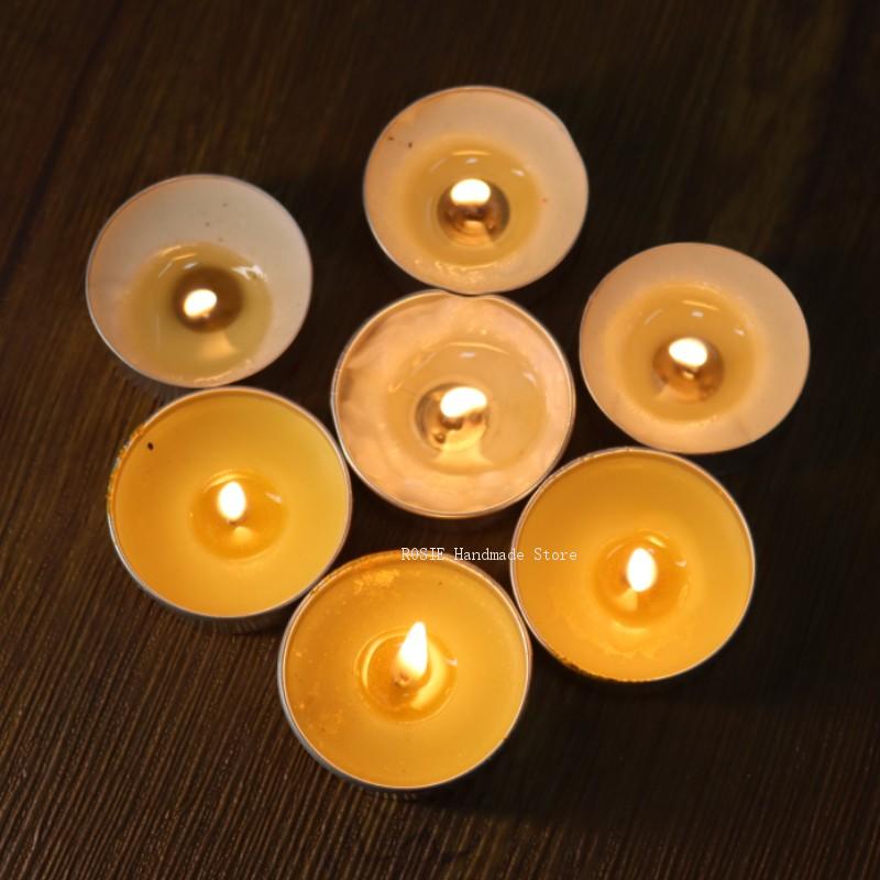 空のティーワックス丸型アルミボックス100ウィックステッカー - Candle Making Experience のレビューと価格