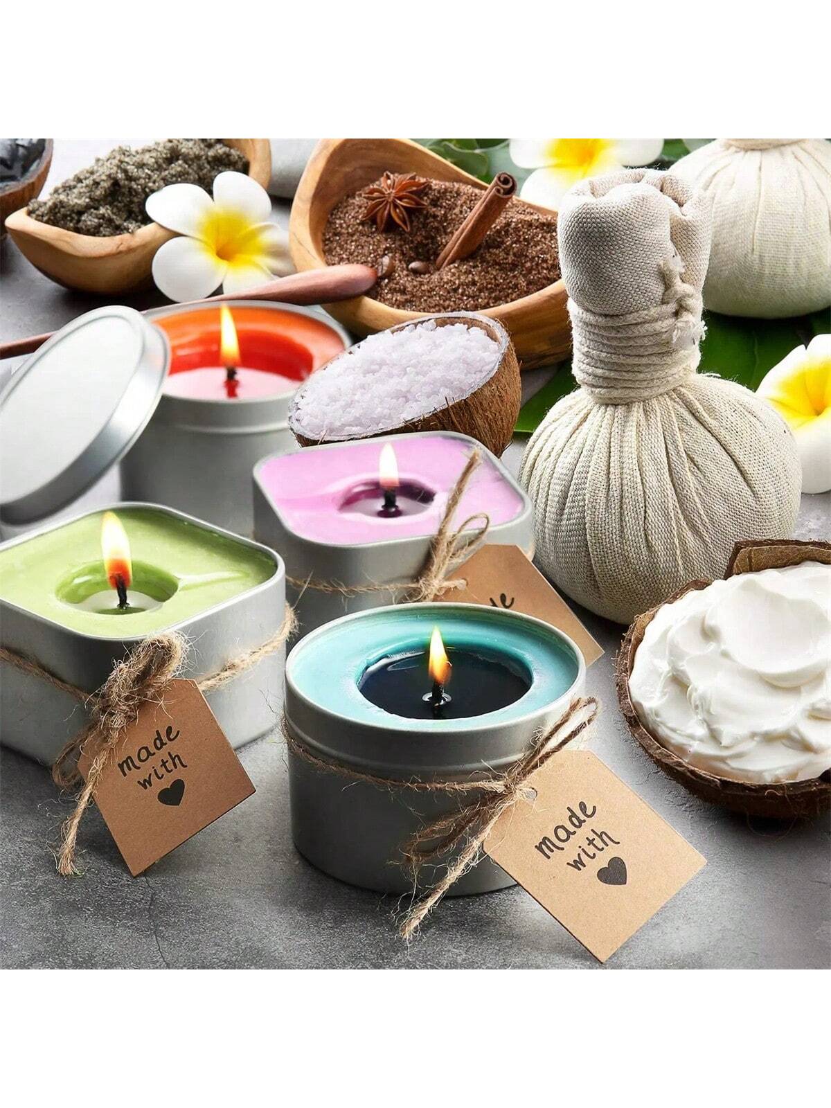 500g/1kg 純粋大豆ワックス パラフィン素材 プレソイ - Candle Making Experience のレビューと価格