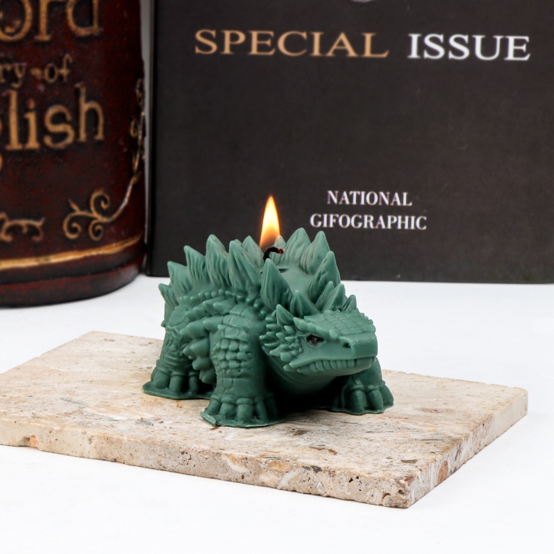 3D スパイク恐竜シリコーンキャンドルモールド DIY ステ - Candle Making For Kids のレビューと価格