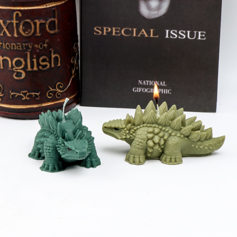 3D スパイク恐竜シリコーンキャンドルモールド DIY ステ - Candle Making For Kids のレビューと価格