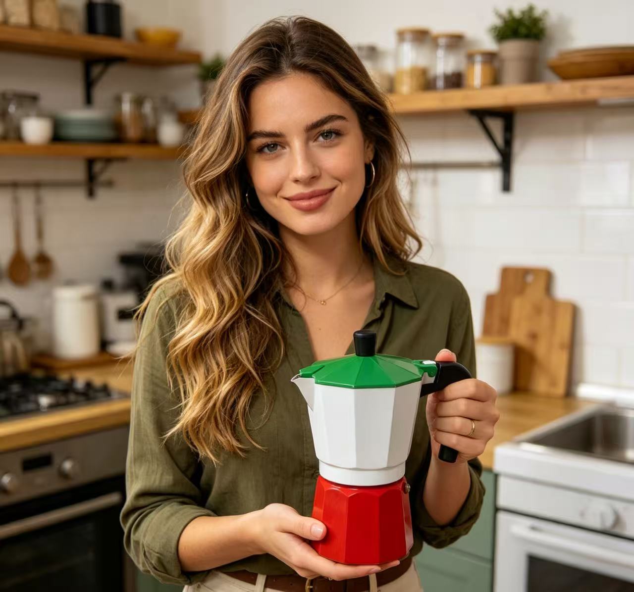家庭用コーヒーメーカーセット：コンパクトエスプレッソマシン、 - Pour Pot Aluminum のレビューと価格