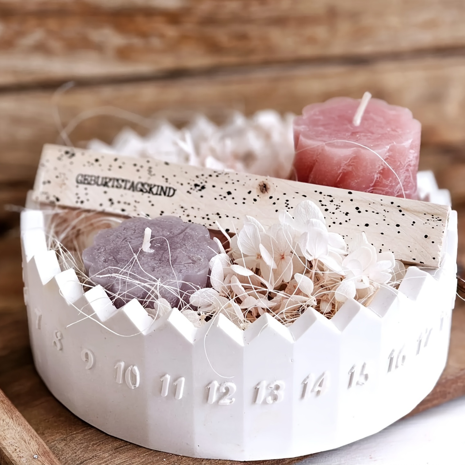 1セット アドベントカレンダー シリコンモールド - カウン - Candle Making Design のレビューと価格