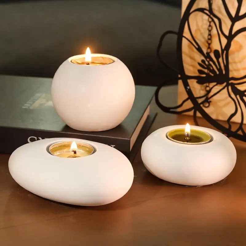 ティーライトキャンドルホルダー樹脂シリコンモールド、クリスタ - Candle Making Equipment のレビューと価格