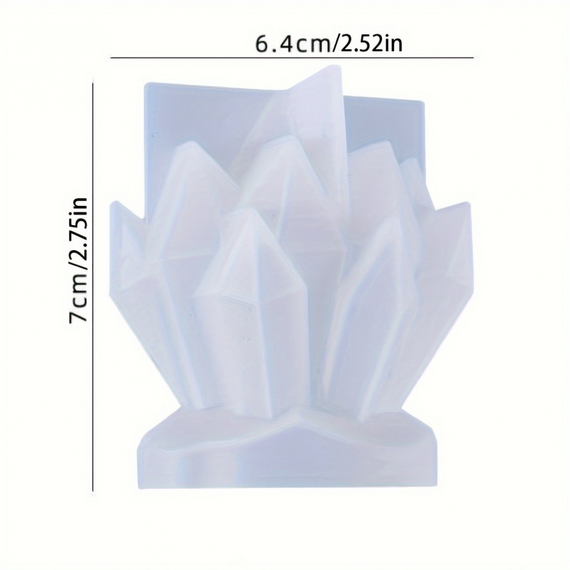 シリコンモールドキャンドル,クリスタルクラスター装飾,時計ジ - Candle Making Design のレビューと価格