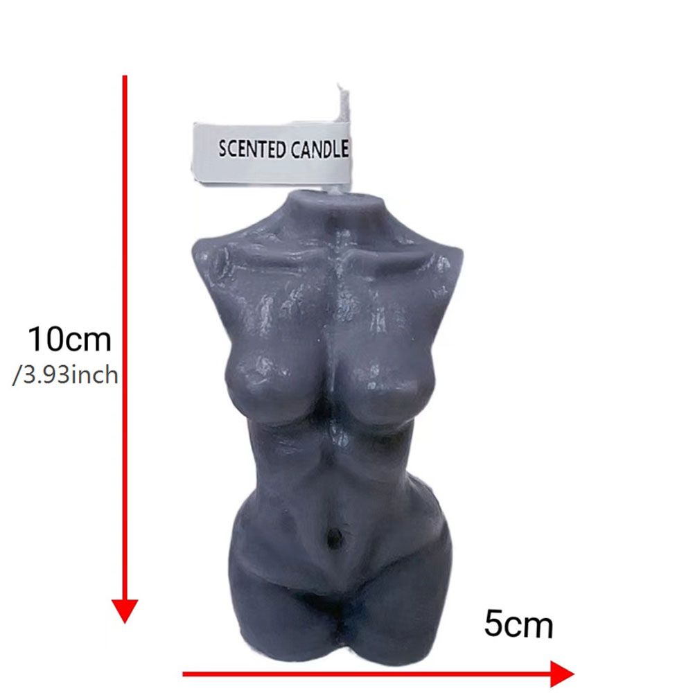 女性トルソー体型の香り付きキャンドル、家の装飾用 – 芸術的 - Candle Making Design のレビューと価格