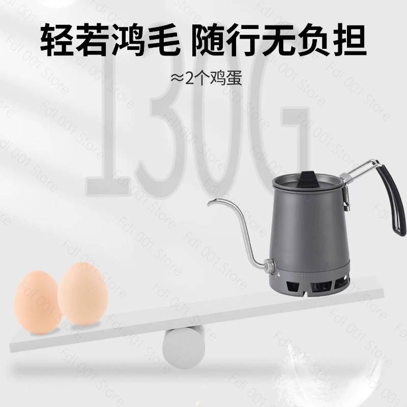 携帯用軽量ロング注ぎ口手注ぎケトル アルミ製キャンプポット  - Pour Pot Aluminum のレビューと価格