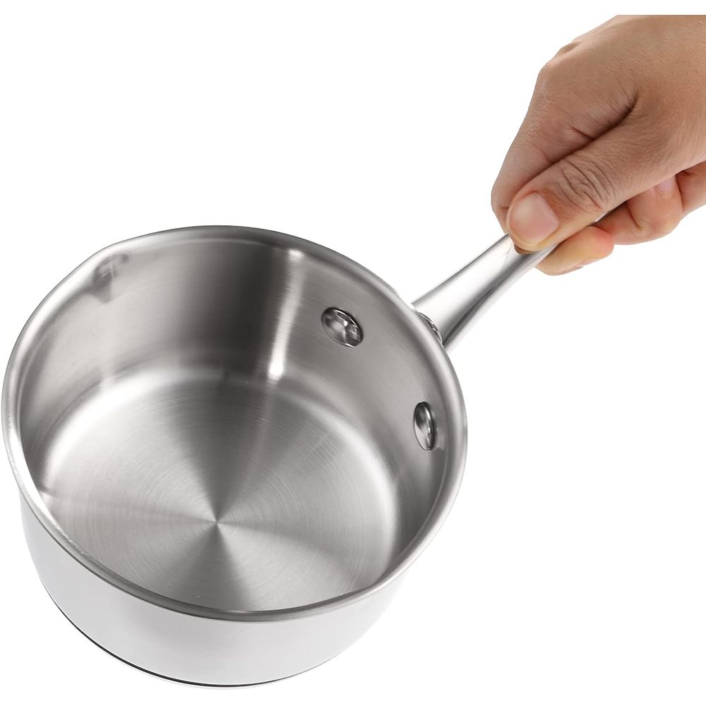 18/10ステンレス鋼バターウォーマー計量パン、0.5クォー - Pour Pot Aluminum のレビューと価格
