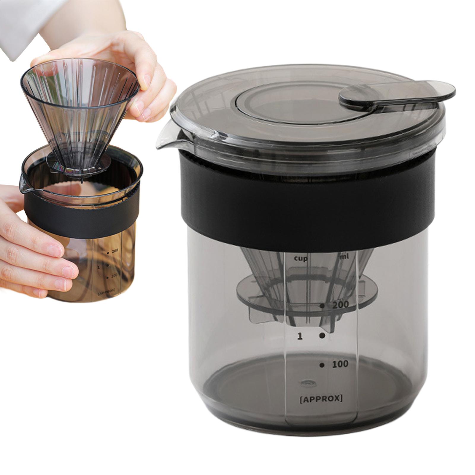 プアオーバーコーヒーメーカー 3 in 1 ハンドドリップコ - Pour Pot Aluminum のレビューと価格