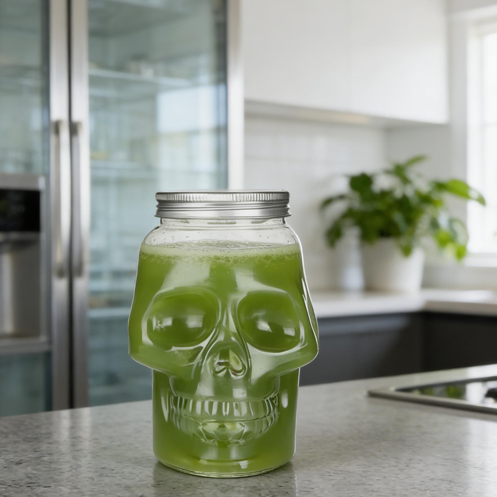 ハロウィン用透明スカルプラスチックジャー 蓋付き 500ml - Candle Making For Kids のレビューと価格
